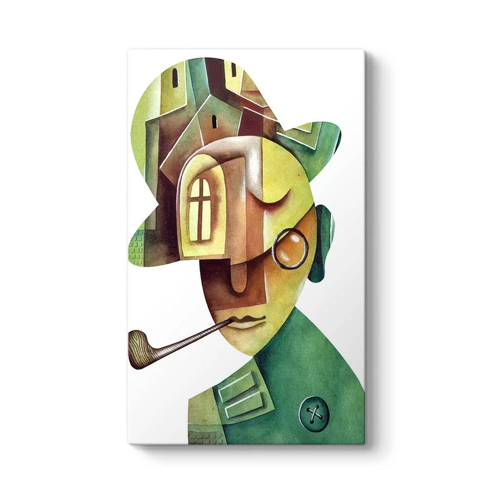 Cubist Face Tablo - Model 35